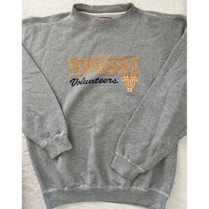 Vintage 90's Tennessee VOLS waffle Knit Logo 7 Sweatshirt Waffle Textured